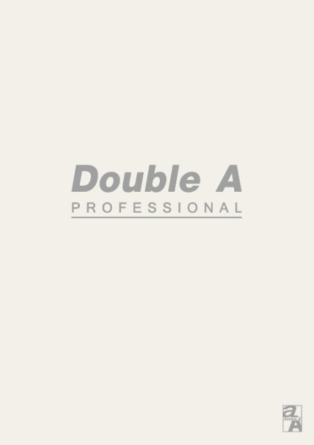 Double A  B5(16K)米色橫線內頁膠裝筆記本-辦公室系列